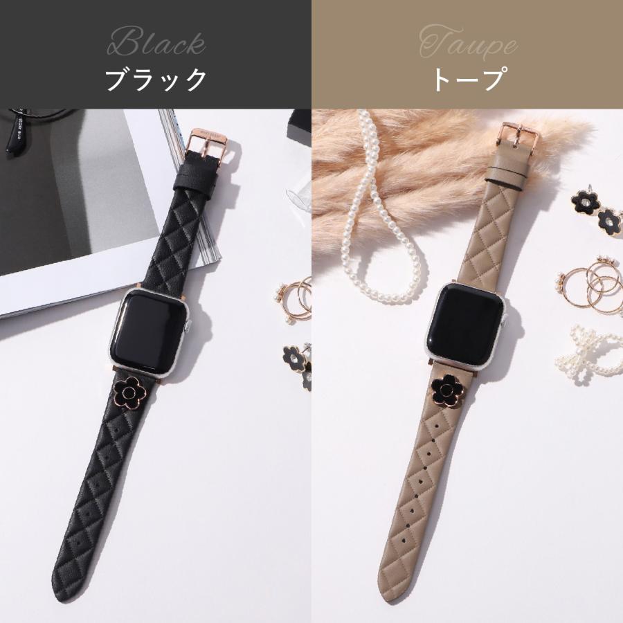 MARY QUANT マリークヮント アップルウォッチバンド ベルト 替え スリム レディース Apple Watch Series 10 9 8 7 6 5 4 SE SE2 3 2 1 42mm 41mm 40mm 38mmの画像