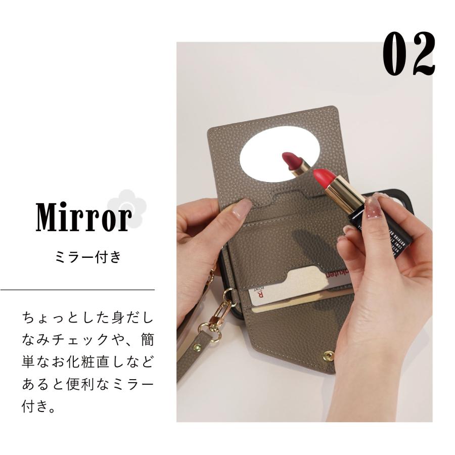 MARY QUANT マリークヮント スマホショルダー スマホケース iPhone17 iPhone17e iPhone16e iPhone16 iPhone15 ケース ポケット レディース マリクワ | MARY QUANT | 08