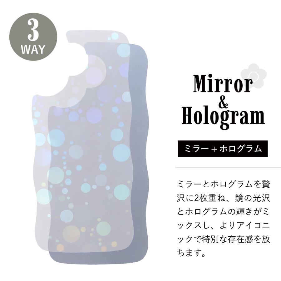 MARY QUANT マリークヮント iPhone17 iPhone17e 16 16e 15 14 ケース スマホケース アイフォン ウェーブフレーム デイジー レディース キラキラ うねうね | MARY QUANT | 10