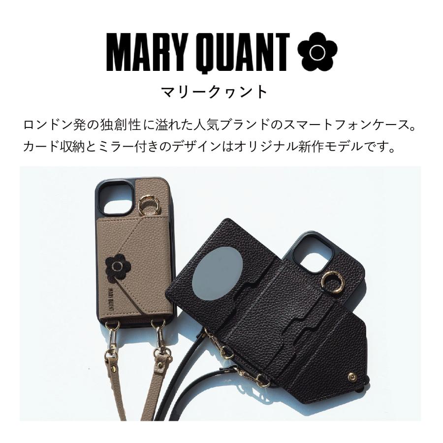 MARY QUANT マリークヮント iPhone15 iPhone14 iPhone13 MARY QUANT マリークヮント iPhone15 iPhone14 iPhone13
