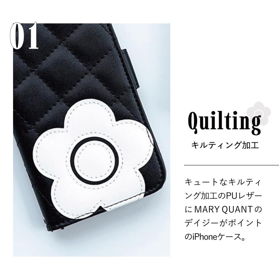 MARY QUANT マリークヮント iPhone16 スマホケース 手帳型 携帯