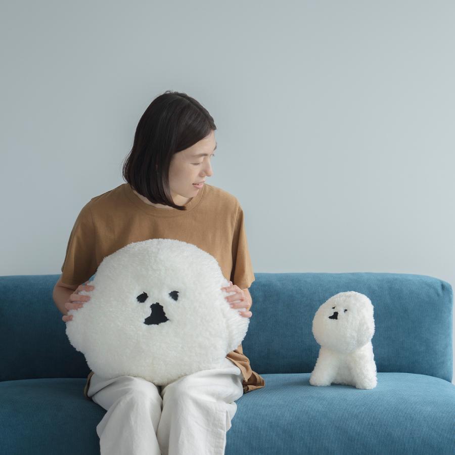 MAMBO マンボ クッション KAO フロアクッション 犬 イヌ ぬいぐるみ