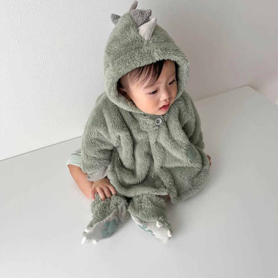 mocmof（モクモフ） ケープ ポンチョ コート ベビー キッズ 男の子