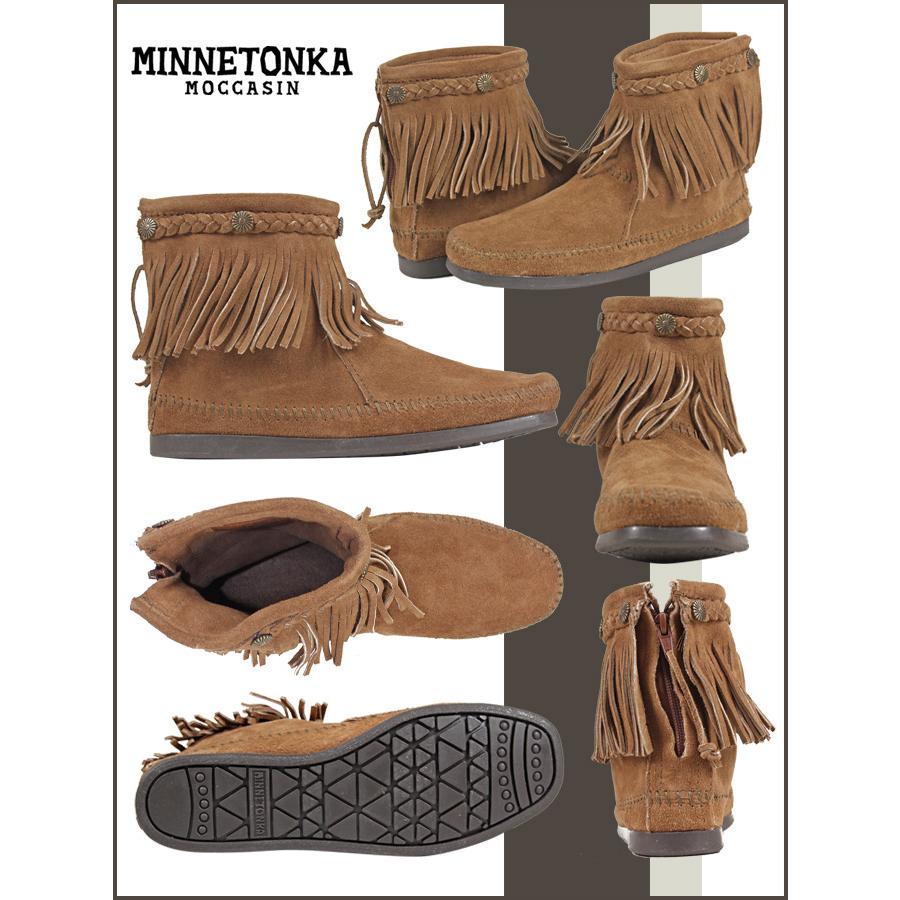 ミネトンカ MINNETONKA ハイ トップ バック ジッパー ブーツ HI TOP BACK ZIP BOOTS レディース | Minnetonka | 02