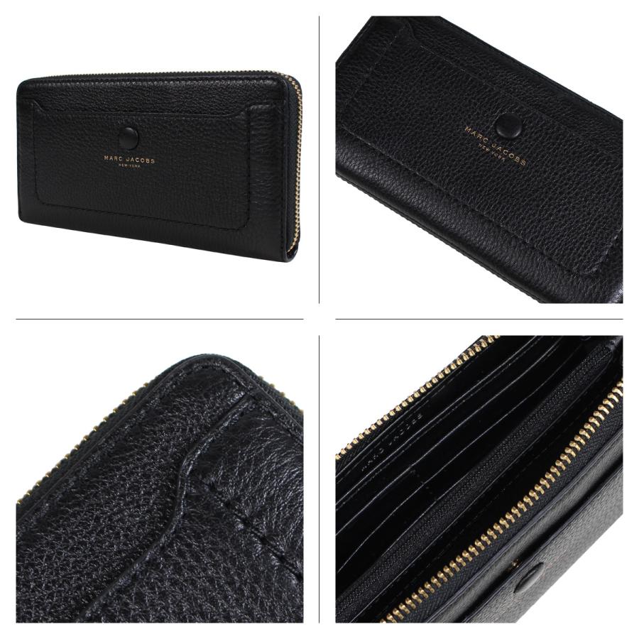 マークジェイコブス MARC JACOBS 財布 長財布 レディース ラウンドファスナー STANDARD CONTINENTAL WALLET ブラック M0013048｜sneak｜03