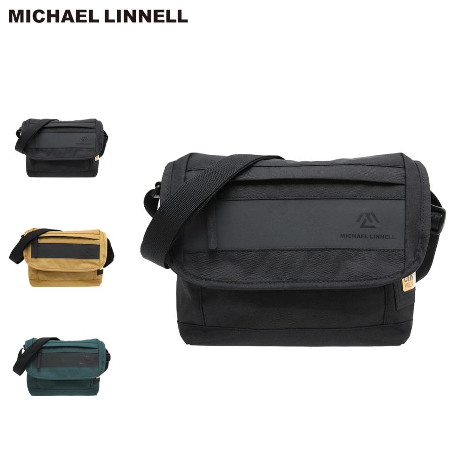 マイケルリンネル MICHAEL LINNELL メッセンジャーバッグ ミニ ショルダー メンズ レディース 3L 斜めがけ YELLOW LABEL MINI MESSENGER MLYL-04 | MICHAEL LINNELL