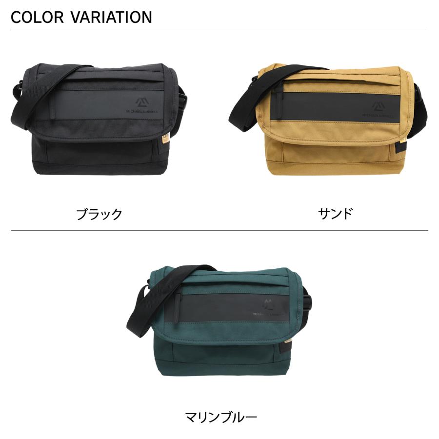 マイケルリンネル MICHAEL LINNELL メッセンジャーバッグ ミニ ショルダー メンズ レディース 3L 斜めがけ YELLOW LABEL MINI MESSENGER MLYL-04 | MICHAEL LINNELL | 04