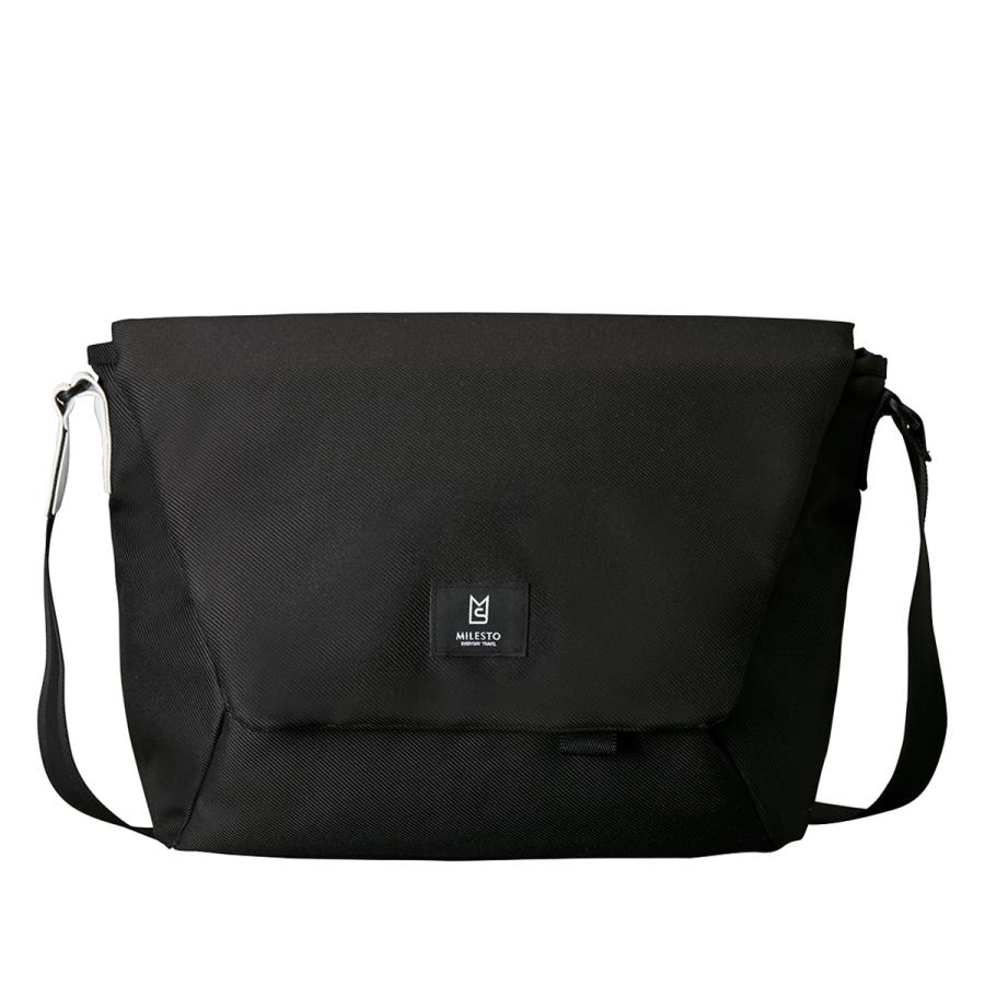 ミレスト MILESTO ショルダーメッセンジャーバッグ メンズ MESSENGER BAG L MLS464 | MILESTO