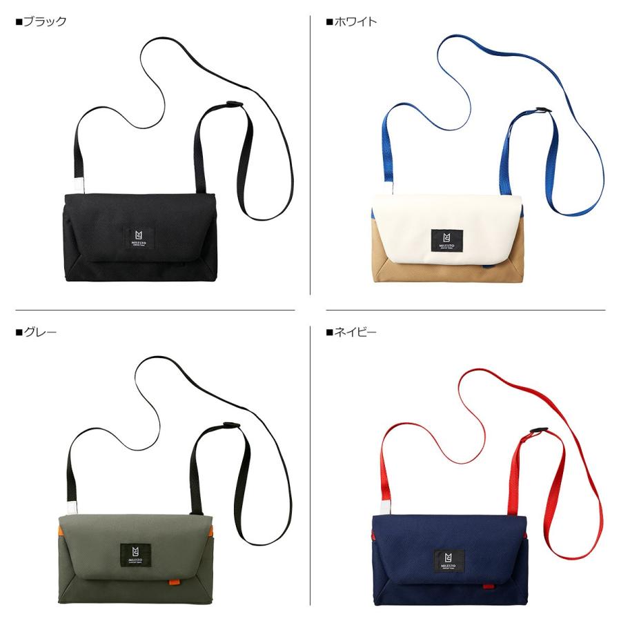 ミレスト Milesto ショルダーバッグ トラベルオーガナイザー メンズ Travel Organizer ブラック ホワイト グレー ネイビー Mls466 Mls Mls466 スニークオンラインショップ 通販 Yahoo ショッピング