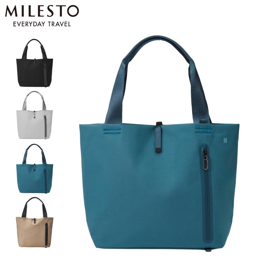 ミレスト MILESTO トートバッグ メンズ レディース 15インチ PC収納 TOTE BAG ブラック グレー グリーン 黒 MLS871 | MILESTO