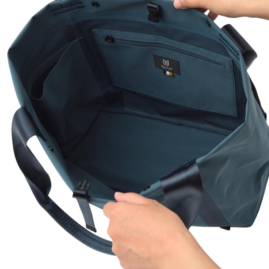 ミレスト MILESTO トートバッグ メンズ レディース 15インチ PC収納 TOTE BAG ブラック グレー グリーン 黒 MLS871 | MILESTO | 09