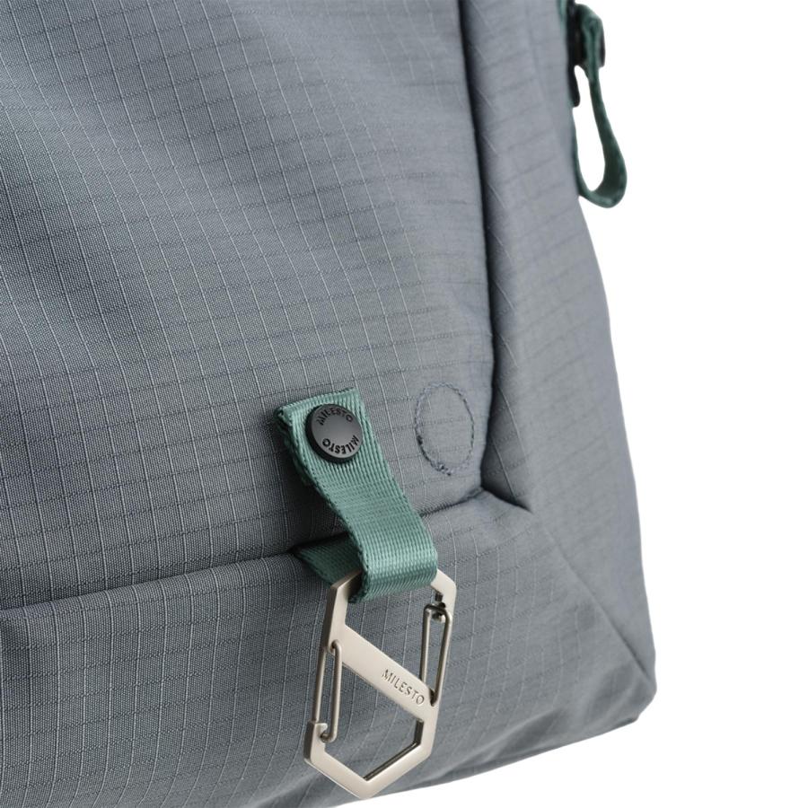 ミレスト MILESTO メッセンジャーショルダーバッグ Hutte フュッテ メンズ レディース Lサイズ 10L 斜めがけ 撥水 MLS941 | MILESTO | 08