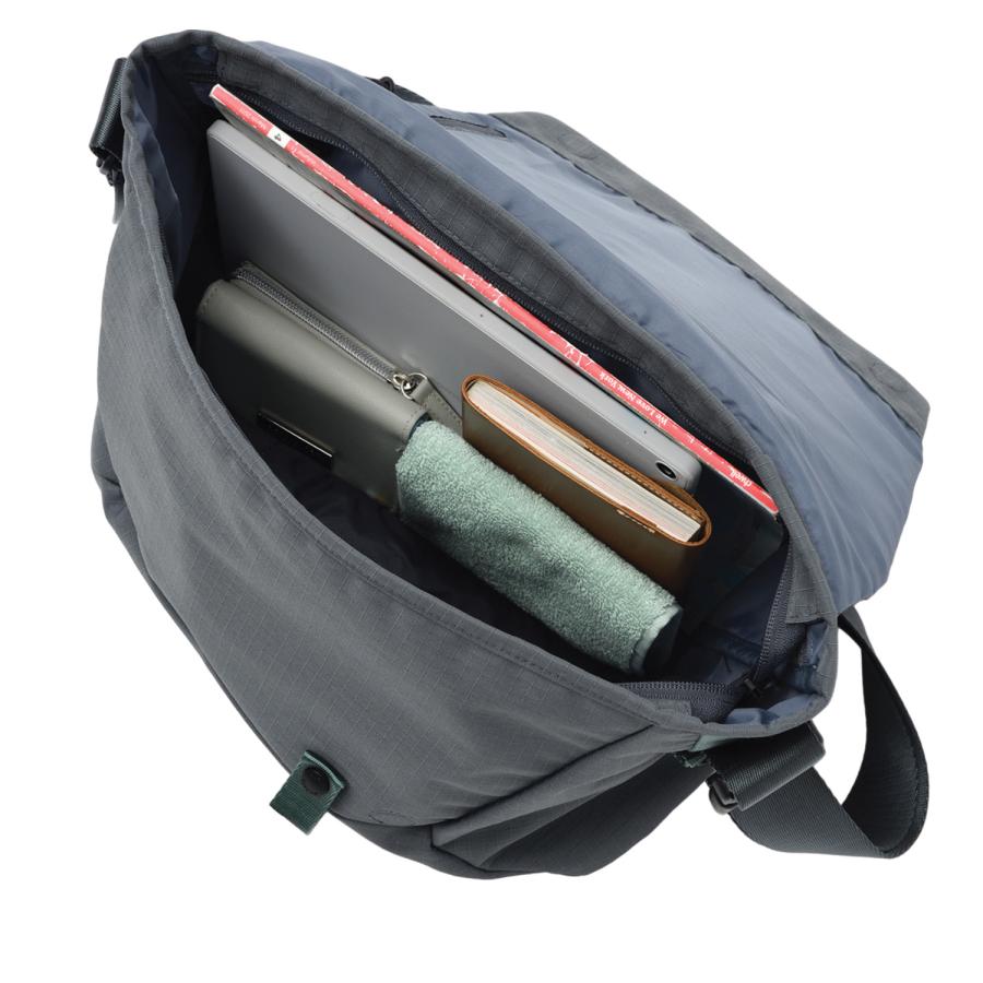 ミレスト MILESTO メッセンジャーショルダーバッグ Hutte フュッテ メンズ レディース Lサイズ 10L 斜めがけ 撥水 MLS941 | MILESTO | 09