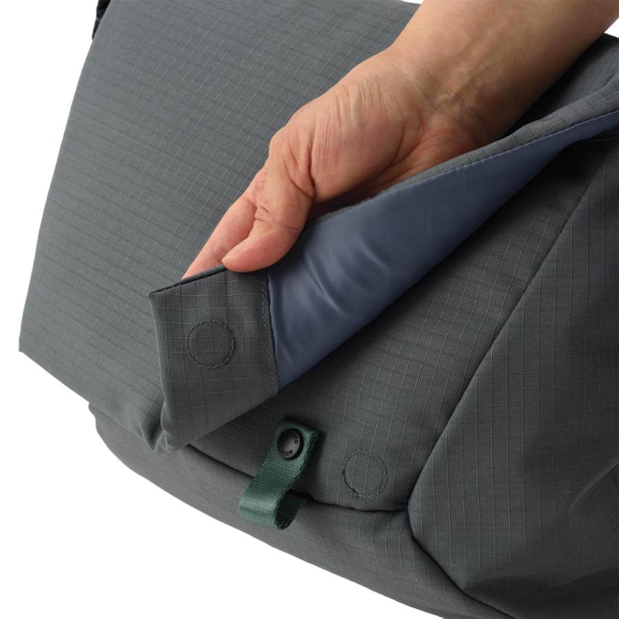 ミレスト MILESTO メッセンジャーショルダーバッグ Hutte フュッテ メンズ レディース Lサイズ 10L 斜めがけ 撥水 MLS941 | MILESTO | 11