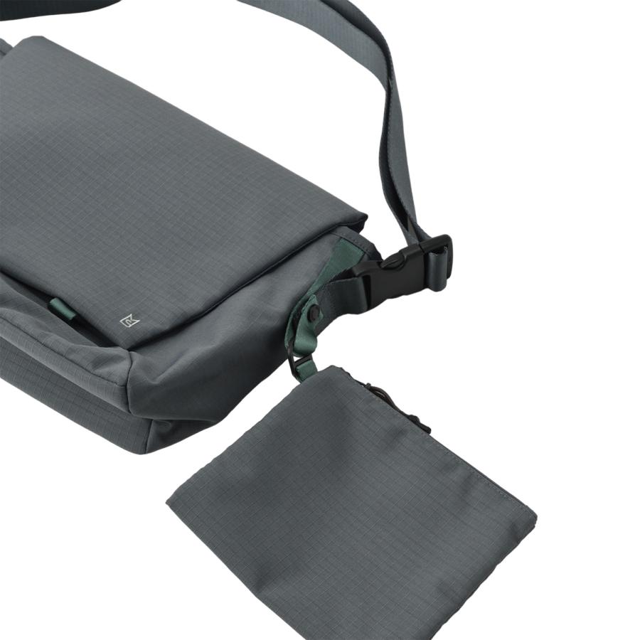 ミレスト MILESTO メッセンジャーショルダーバッグ Hutte フュッテ メンズ レディース Lサイズ 10L 斜めがけ 撥水 MLS941 | MILESTO | 12