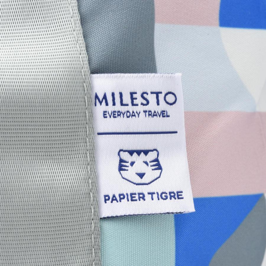 ミレスト MILESTO ボストンバッグ メンズ レディース 35L 大容量 旅行 POCKETABLE BOSTON BAG ブルー MLS947 | MILESTO | 12