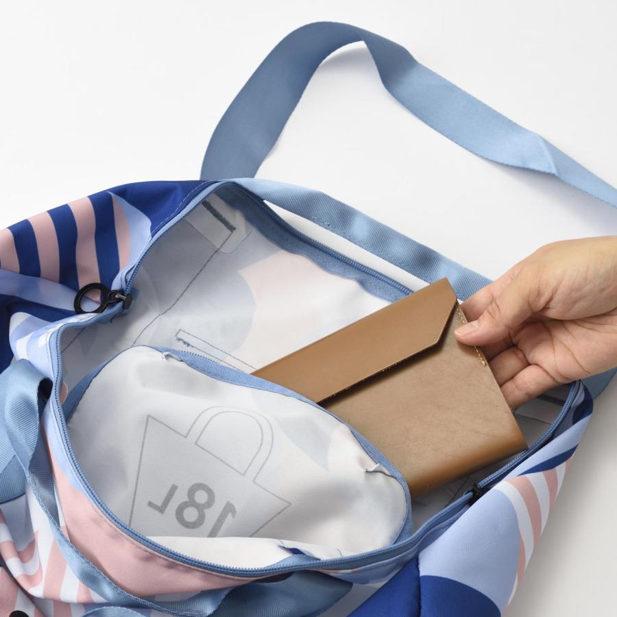 ミレスト MILESTO トートバッグ メンズ レディース 大きめ A4 POCKETABLE TOTE BAG ブルー MLS949 | MILESTO | 07