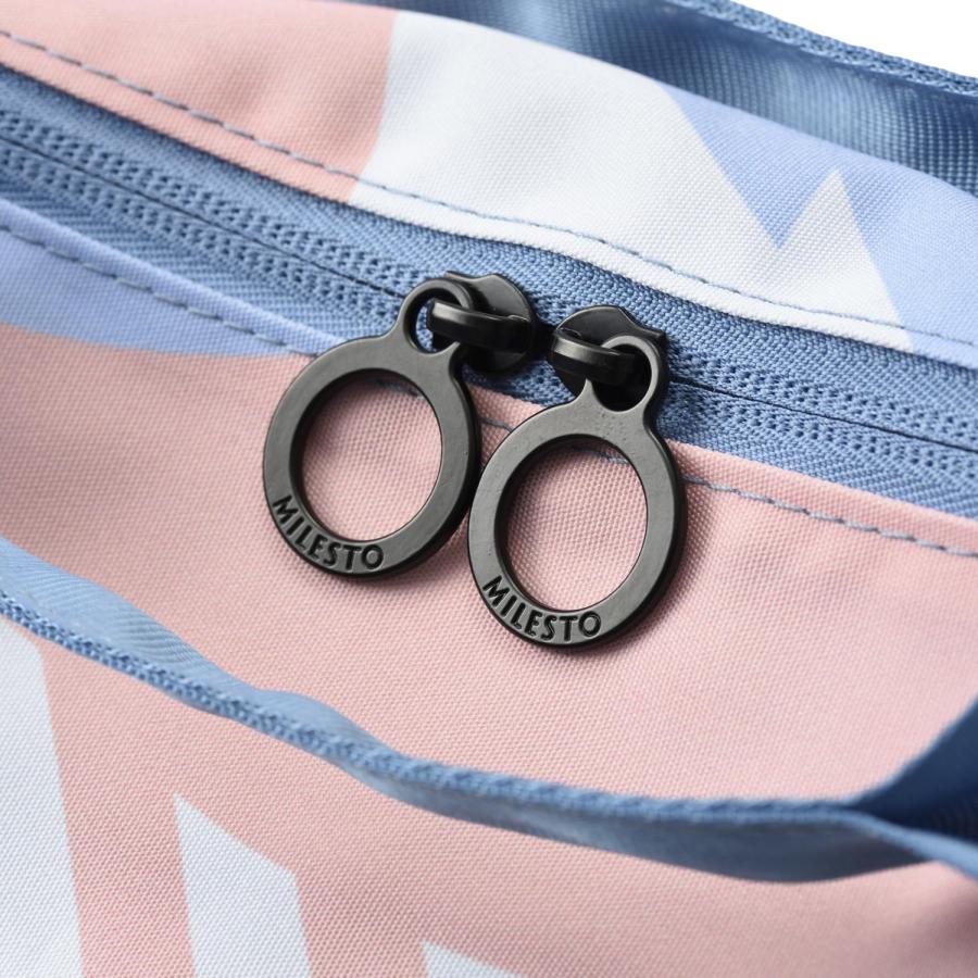 ミレスト MILESTO トートバッグ メンズ レディース 大きめ A4 POCKETABLE TOTE BAG ブルー MLS949 | MILESTO | 08