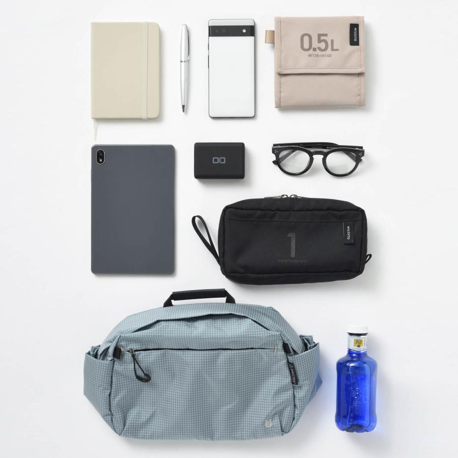 MILESTO（ミレスト） ショルダーバッグ メンズ レディース 軽量 撥水