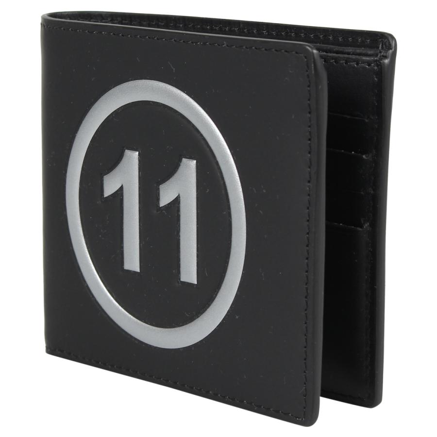 メゾンマルジェラ MAISON MARGIELA 財布 ミニ財布 二つ折り メンズ レディース BI-FOLD WALLET レザー ブラック 黒 S35UI0435 P0047｜sneak｜03