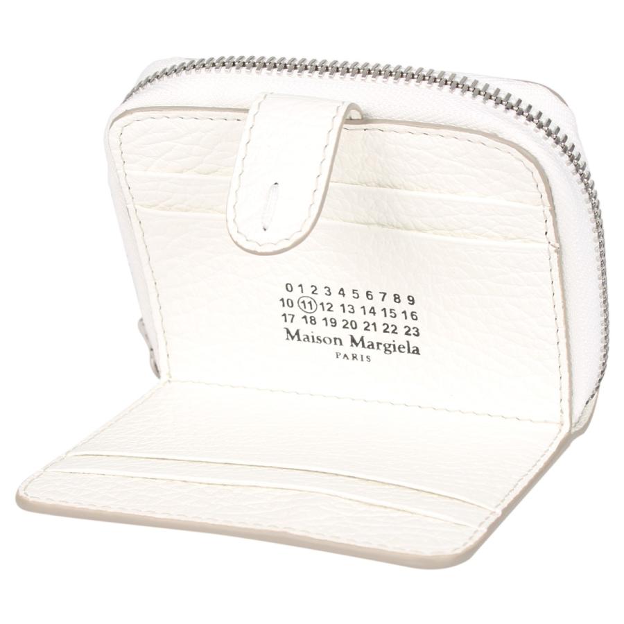 メゾンマルジェラ Maison Margiela 財布 二つ折り ミニ財布 メンズ レディース ラウンドファスナー Wallet ホワイト 白 S56ui0112 Mm S56ui0112 02 スニークオンラインショップ 通販 Yahoo ショッピング