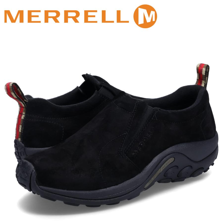MERRELL（メレル） ジャングルモック JUNGLE MOC スニーカー モックシューズ スリッポン メンズ ブラック 黒 M60825 ...