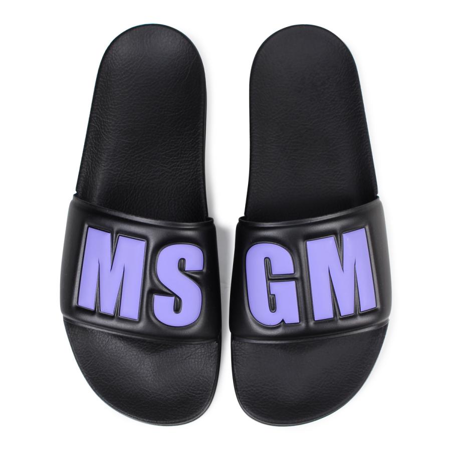 Msgm サンダル メンズ エムエスジーエム シャワーサンダル Pool Slide Con Logo 2440ms100 0 ブラック Supersport Tn