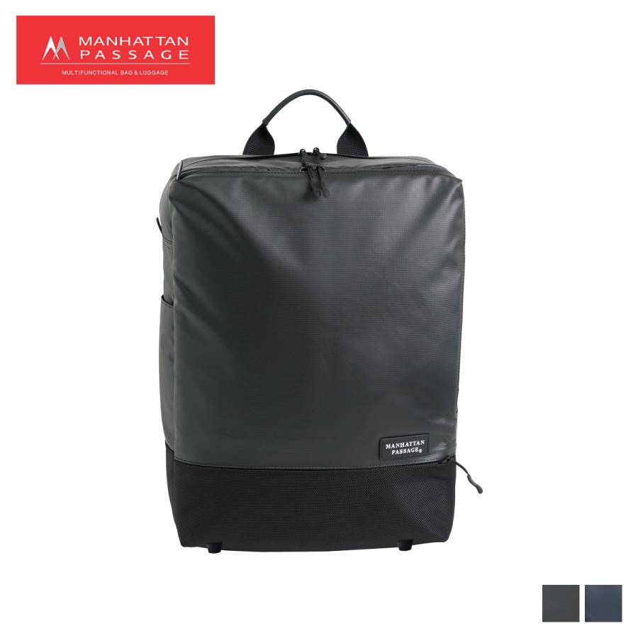 マンハッタンパッセージ MANHATTAN PASSAGE リュック バッグ バックパック メンズ 18L WELL ORGANIZED ブラック ネイビー 黒 3315 MANHATTAN PASSAGE（マンハッタンパッセージ） 特典付き リュック