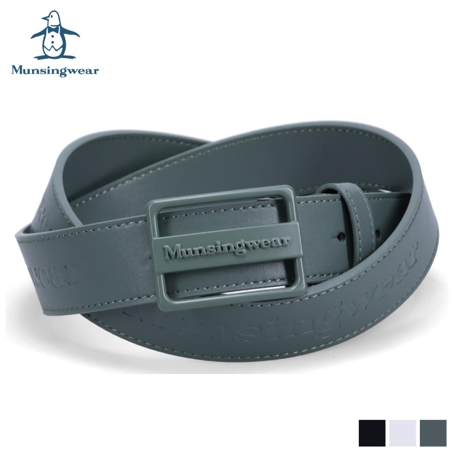 マンシングウェア Munsingwear ベルト レザーベルト メンズ BELT