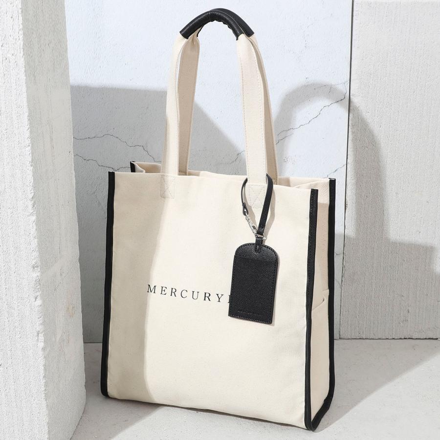 マーキュリーデュオ MERCURYDUO トートバッグ キャンバス レディース CANVAS TOTEBAG MER-90740B｜sneak｜20