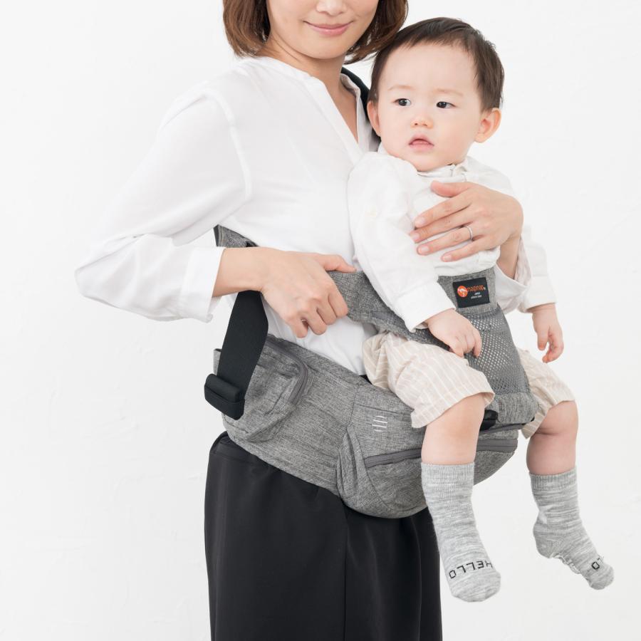 napnap（ナップナップ） 抱っこ紐 ヒップシート トラン 新生児