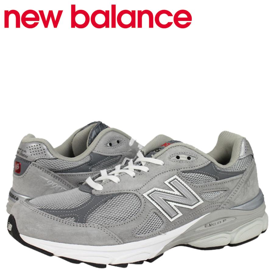 ニューバランス new balance 990 M990 GL3 MADE IN USA スニーカー M990GL3 Dワイズ メンズ 靴 グレー :nb-m990gl3:スニークオンラインショップ - 通販 - Yahoo!ショッピング