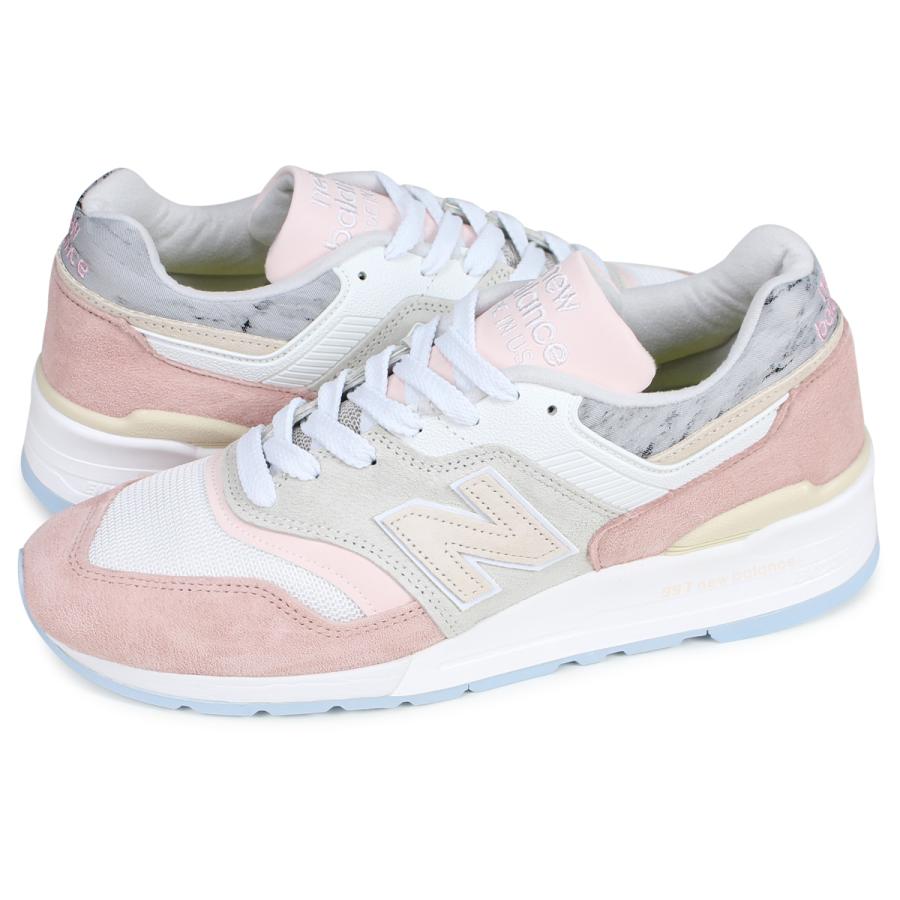 ニューバランス New Balance 997 スニーカー メンズ Dワイズ Made In Usa ピンク M997lbh Nb M997lbh スニークオンラインショップ 通販 Yahoo ショッピング