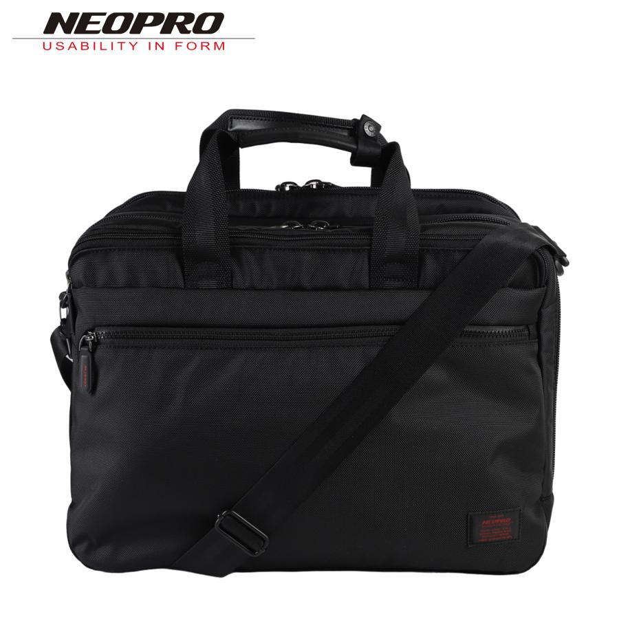 ネオプロ NEOPRO ビジネスバッグ ブリーフケース トラベルブリーフ メンズ RED EX ブラック 黒 2-119 | NEOPRO