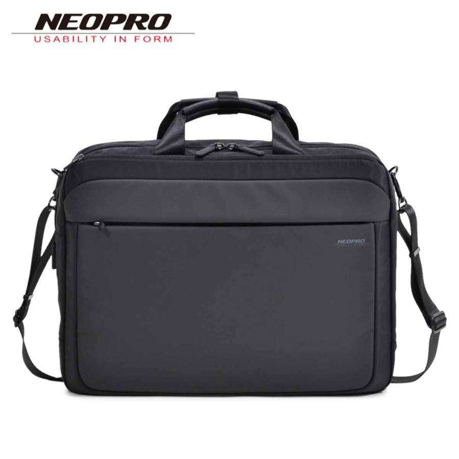 ネオプロ NEOPRO ショルダーバッグ ビジネスバッグ ブリーフケース メンズ 10L SOLAR DRIVE ブラック 黒 2-860 爆買 | NEOPRO