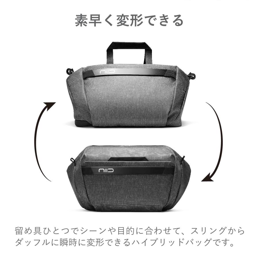 特典付き NIID ニード バッグ ショルダー スリング ダッフル 