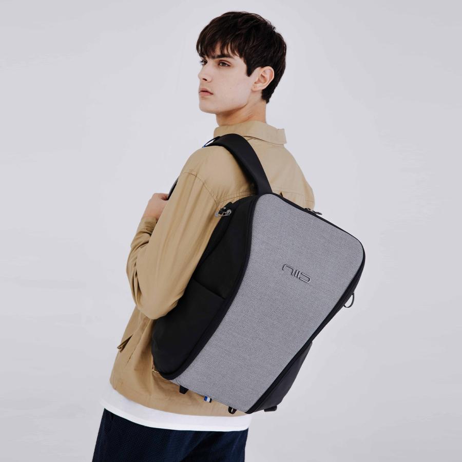 NIID ニード リュック バッグ バックパック デコード メンズ レディース 18L DECODE BACKPACK ブラック グレー 黒｜sneak｜17