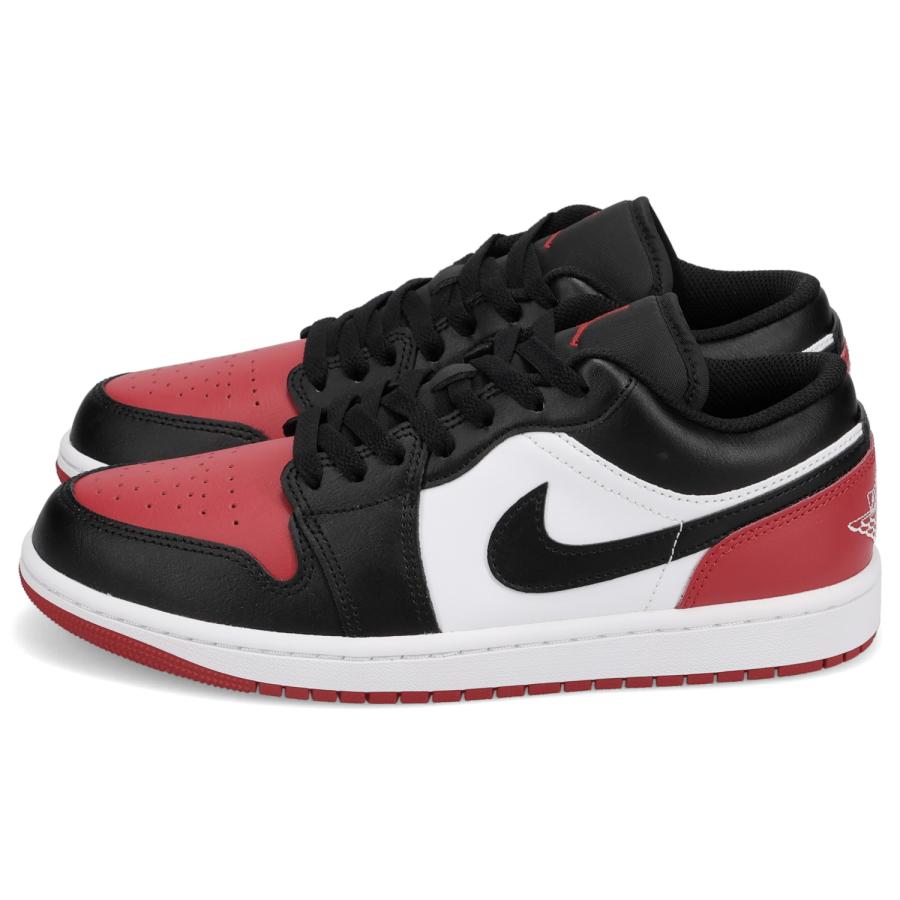 ナイキ NIKE エアジョーダン1 ロー スニーカー メンズ AIR JORDAN 1 LOW レッド 553558-161 爆買の画像