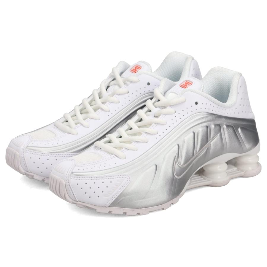 ナイキ NIKE ウィメンズ ショックス R4 スニーカー メンズ レディース WMNS SHOX R4 ホワイト 白 AR3565-101 爆買の画像