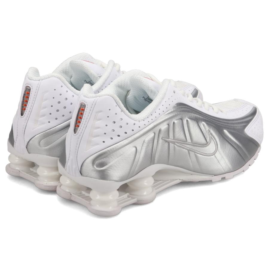 ナイキ NIKE ウィメンズ ショックス R4 スニーカー メンズ レディース WMNS SHOX R4 ホワイト 白 AR3565-101 爆買の画像