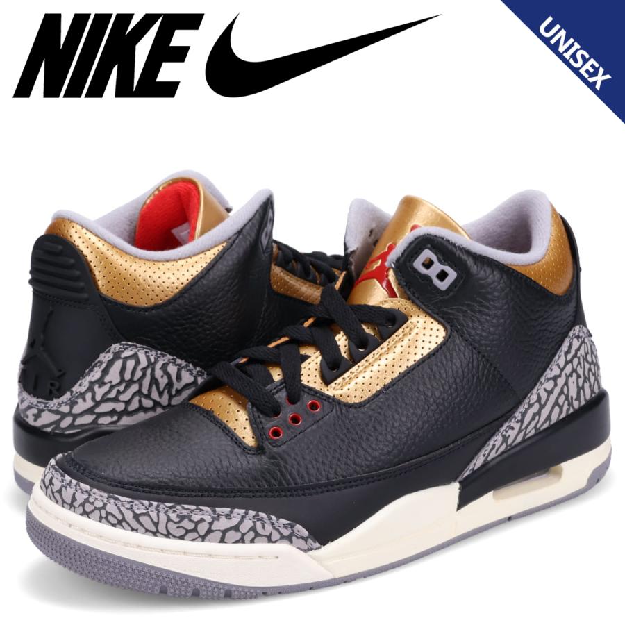 NIKE（ナイキ） ウィメンズ エアジョーダン3 レトロ スニーカー メンズ