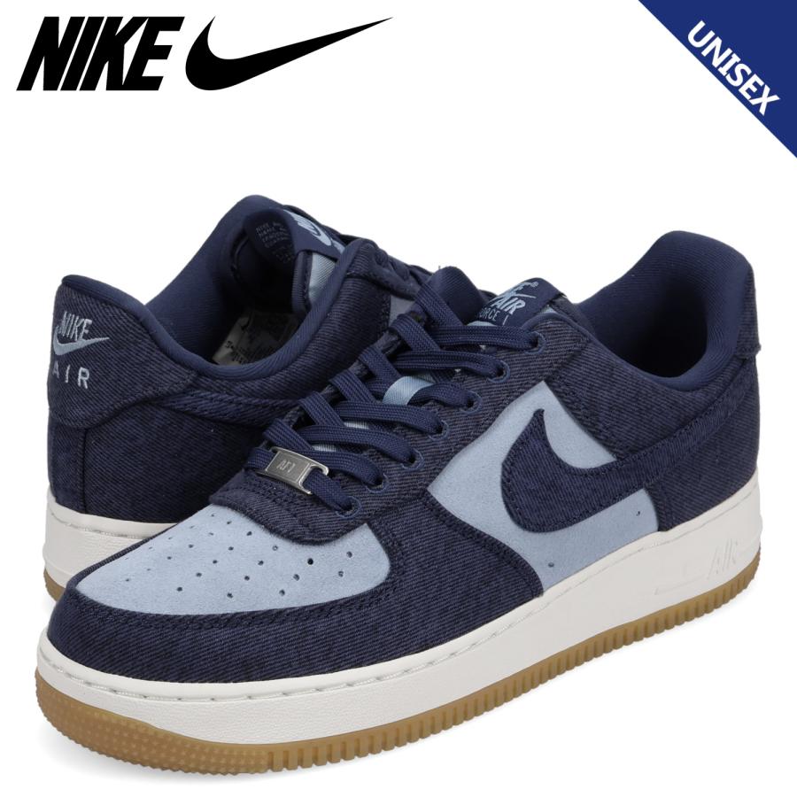 ナイキ　エアフォース 1 '07 LV8 ネイビー NIKE（ナイキ） エアフォース1 07 LV8 デニム スニーカー メンズ