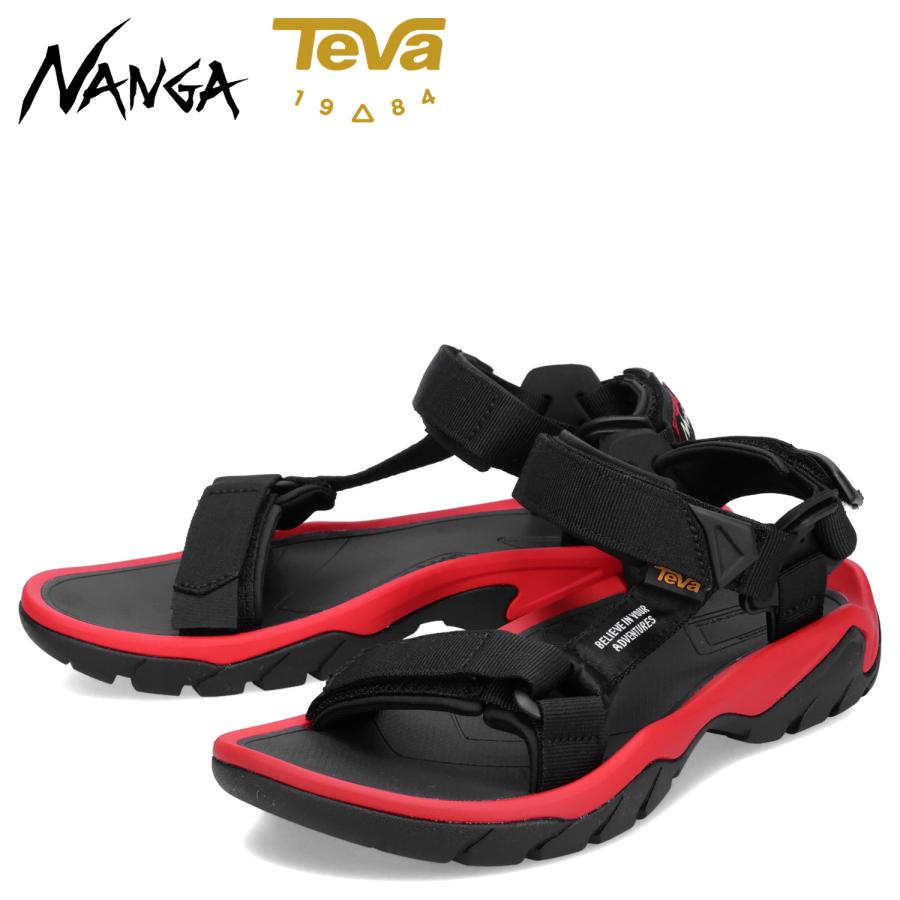 NANGA TEVA ナンガ ストラップサンダル テバ テラ ファイ ファイブ メンズ コラボ 限定 TERRA FI FIVE ブラック 黒 1Z505 | NANGA