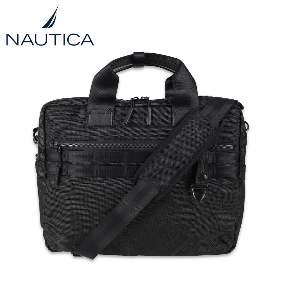ノーティカ NAUTICA ビジネスバッグ ブリーフケース メンズ 軽量 BRIEFCASE ブラック 黒 370-505 | NAUTICA