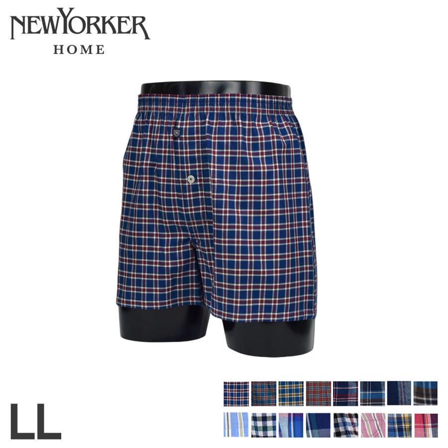 ニューヨーカーホーム NEWYORKER HOME トランクス 下着 インナー アンダーウェア パンツ 前開き LL メンズ 男性 予約 10