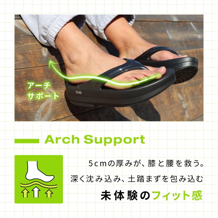 OOFOS（ウーフォス） ウーメガ リカバリーサンダル メンズ レディース