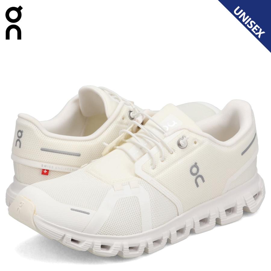 オン On スニーカー ウィメンズ クラウド 6 Cloud 6 ホワイト/ホワイト White/White 3WF10061200 On（オン） スニーカー クラウド 6 メンズ レディース CLOUD 6