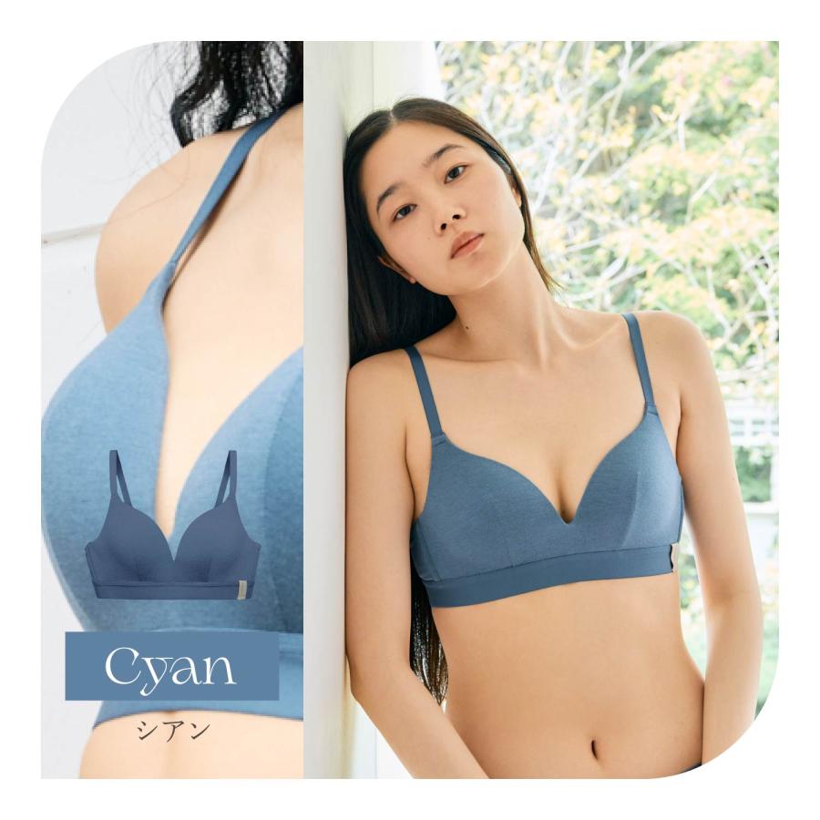 one nova Blue ブラジャーCD/65-70 ショーツMセット ONE NOVA ワンノバ ブラ ブラジャー ボクサーパンツ 2点セット ノン
