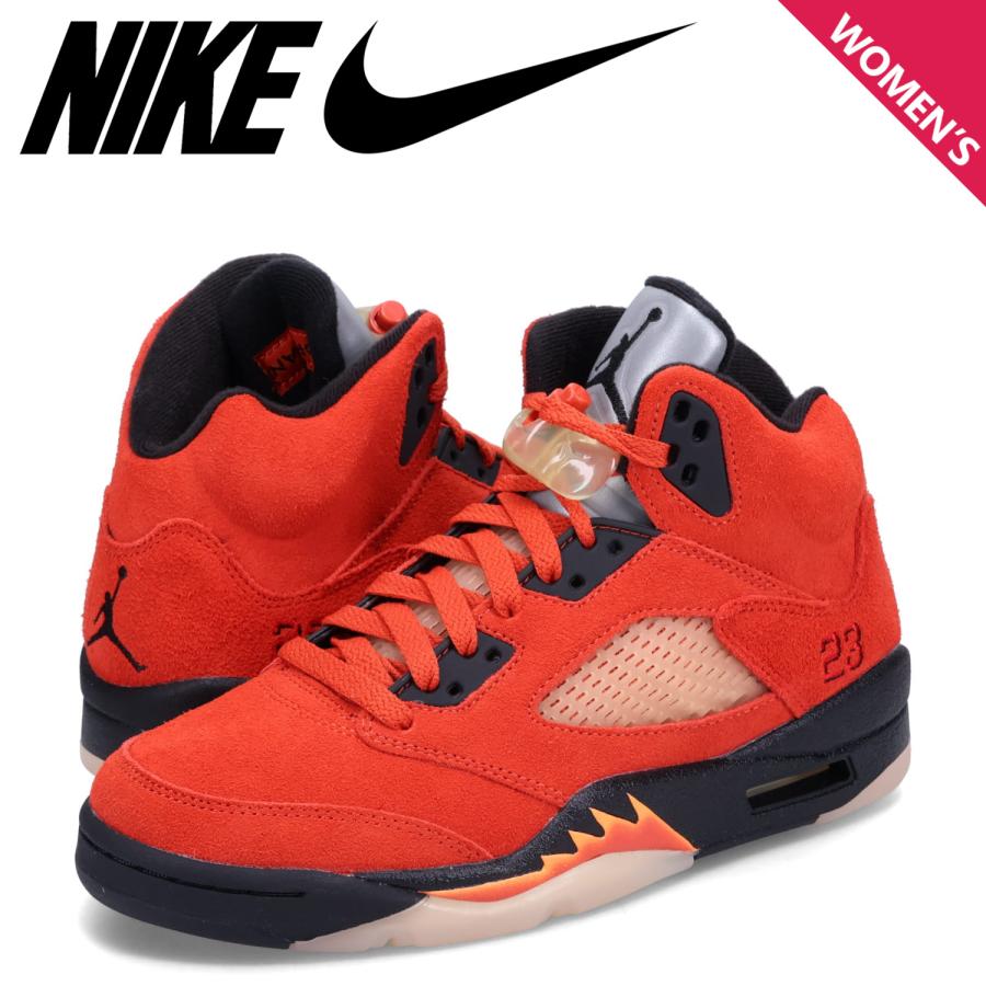 訳あり BOX破損 ナイキ NIKE ウィメンズ エアジョーダン5 レトロ スニーカー レディース WMNS AIR JORDAN 5 RETRO レッド DD9336-800 返品不可 NIKE（ナイキ） 訳あり BOX破損 ウィメンズ エアジョーダン5 レトロ