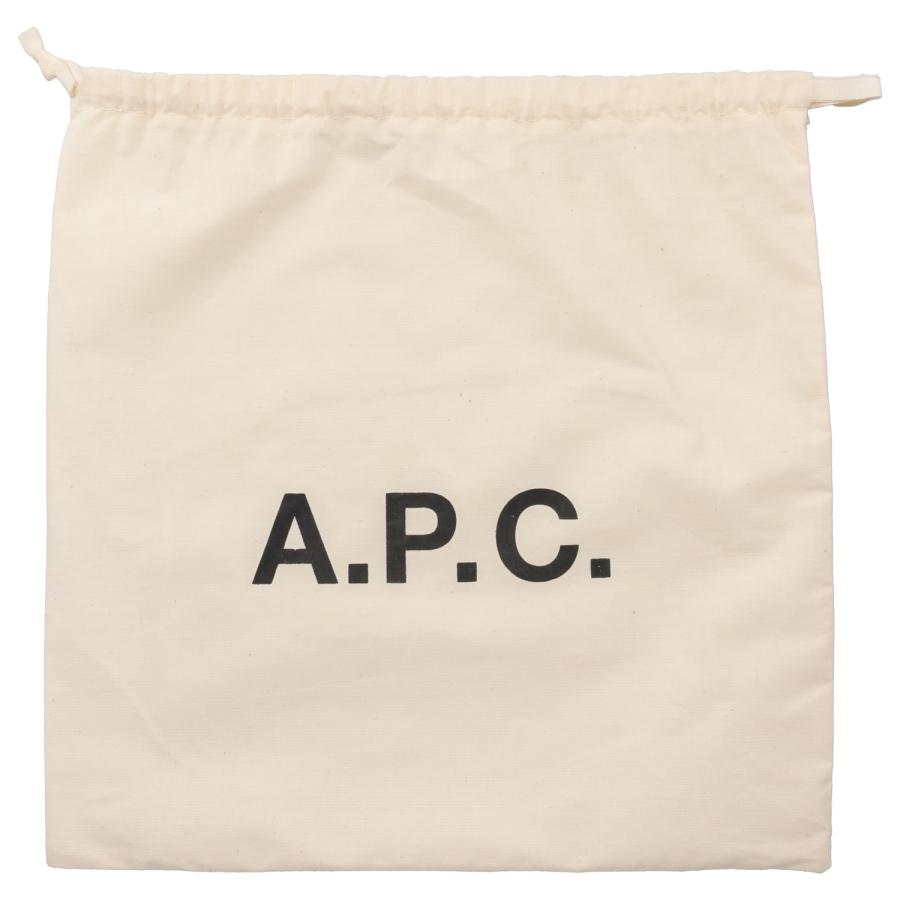 訳あり A.P.C. アーペーセー ハーフムーン バッグ ショルダーバッグ レディース 斜めがけ 軽量 ブラウン PXAWVF61048 返品不可の画像